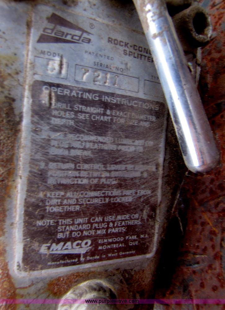 image for item E9609 Darda rock splitter
