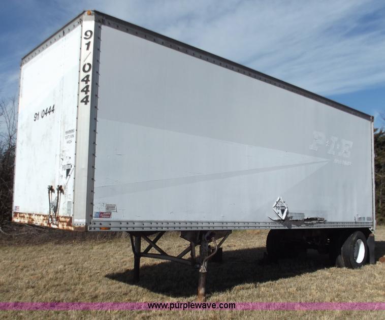 image for item E9625 1984 Evans Monon DFA80W dry trailer