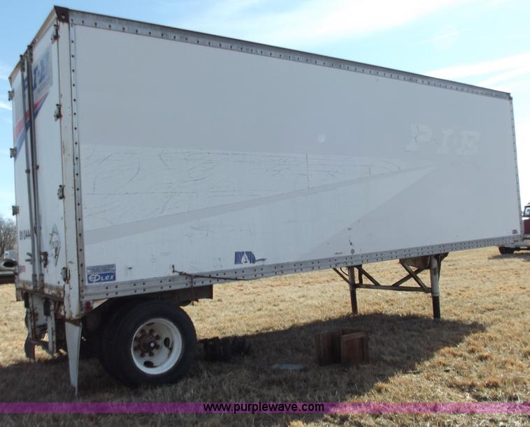 image for item E9625 1984 Evans Monon DFA80W dry trailer