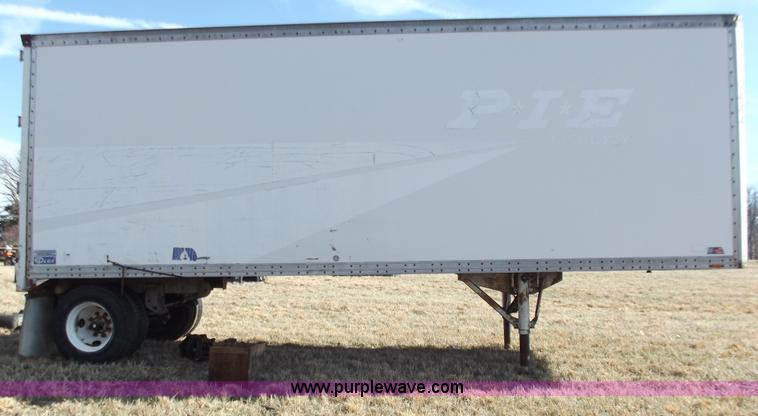 image for item E9625 1984 Evans Monon DFA80W dry trailer