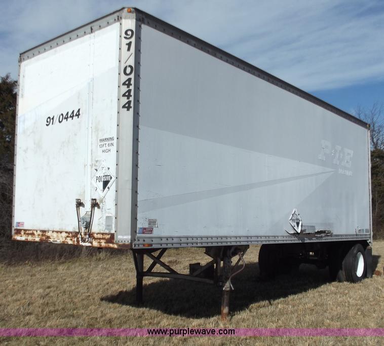 image for item E9625 1984 Evans Monon DFA80W dry trailer