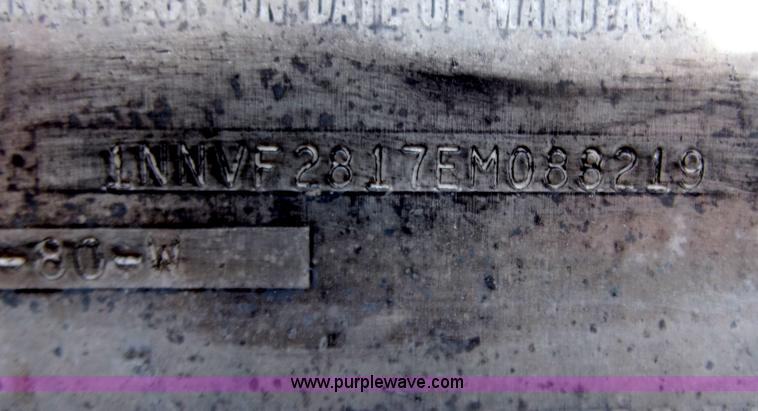 image for item E9625 1984 Evans Monon DFA80W dry trailer