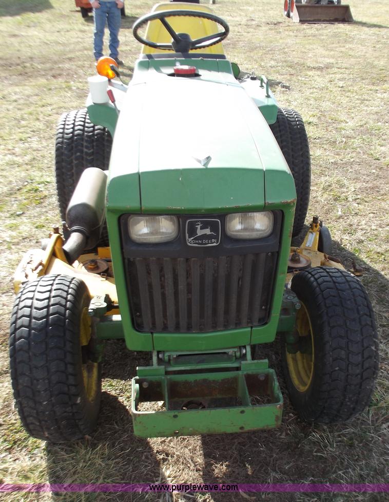 image for item E9629 John Deere 650 lawn and garden tractor