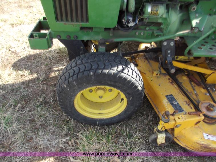 image for item E9629 John Deere 650 lawn and garden tractor