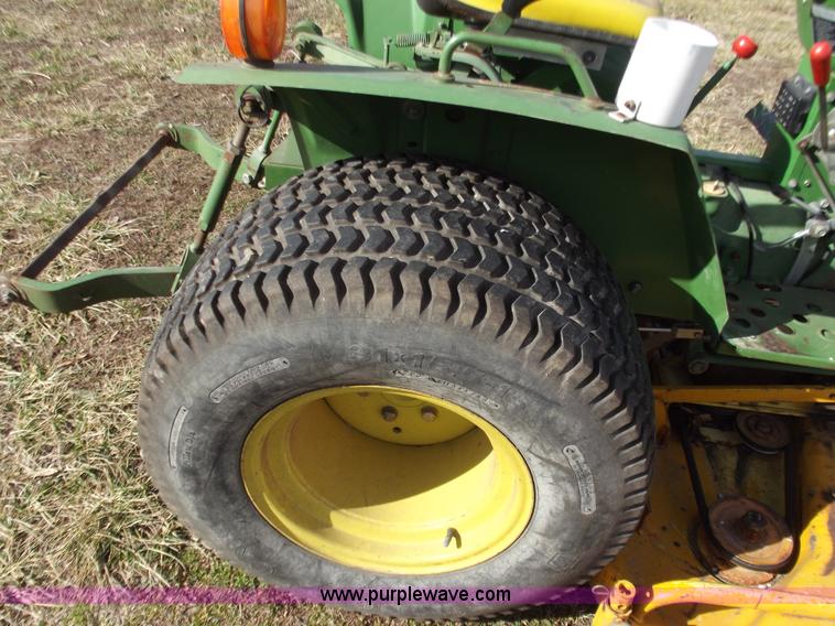 image for item E9629 John Deere 650 lawn and garden tractor