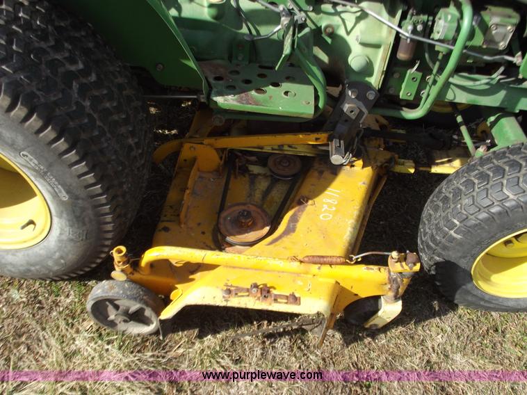 image for item E9629 John Deere 650 lawn and garden tractor