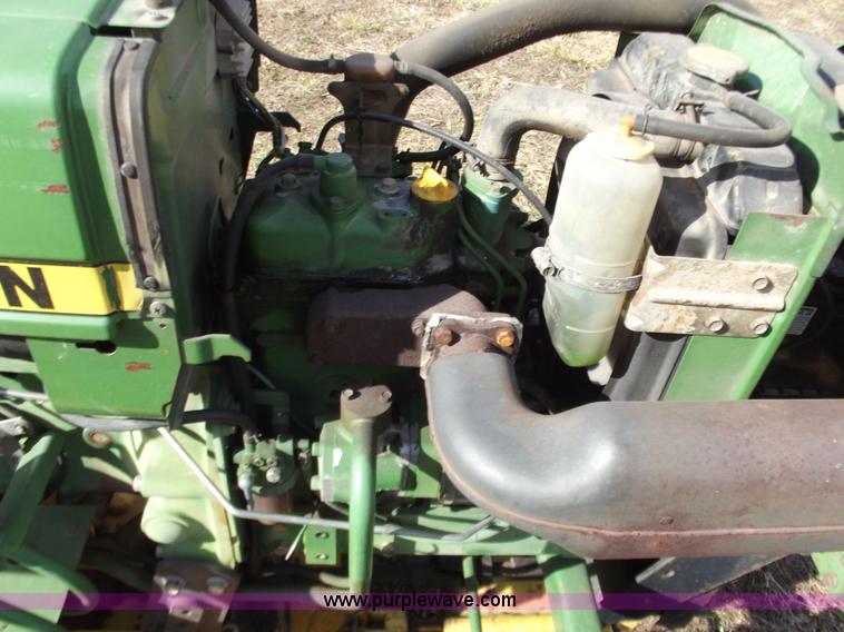 image for item E9629 John Deere 650 lawn and garden tractor