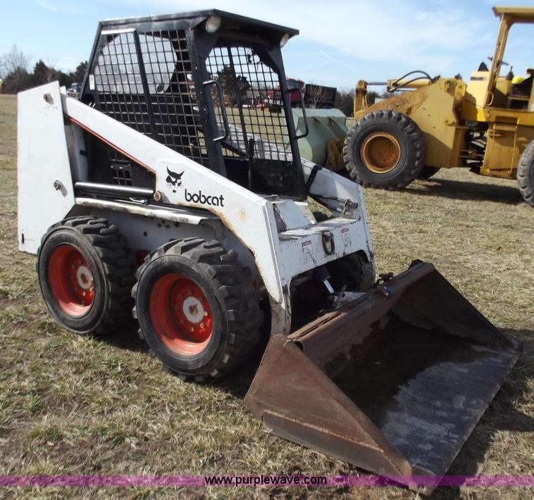 image for item E9631 Bobcat 743 skid steer