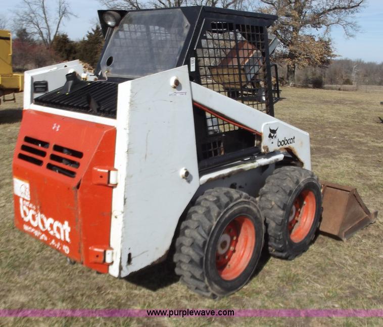 image for item E9631 Bobcat 743 skid steer
