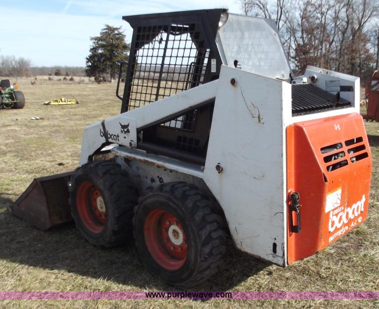 image for item E9631 Bobcat 743 skid steer