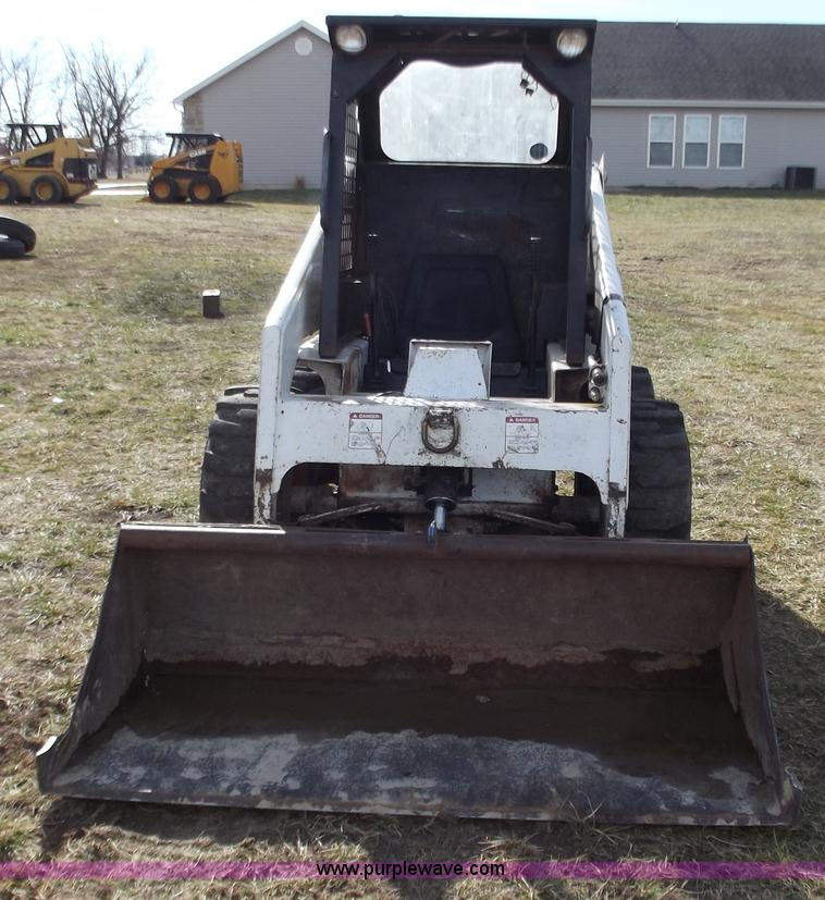 image for item E9631 Bobcat 743 skid steer