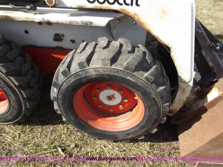 image for item E9631 Bobcat 743 skid steer