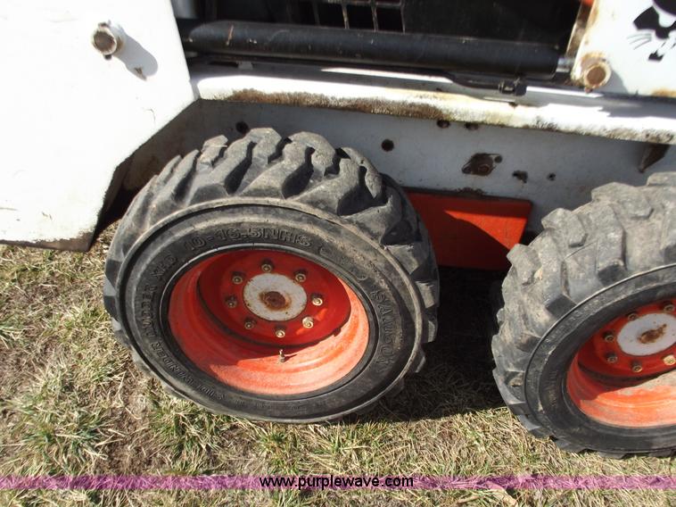 image for item E9631 Bobcat 743 skid steer