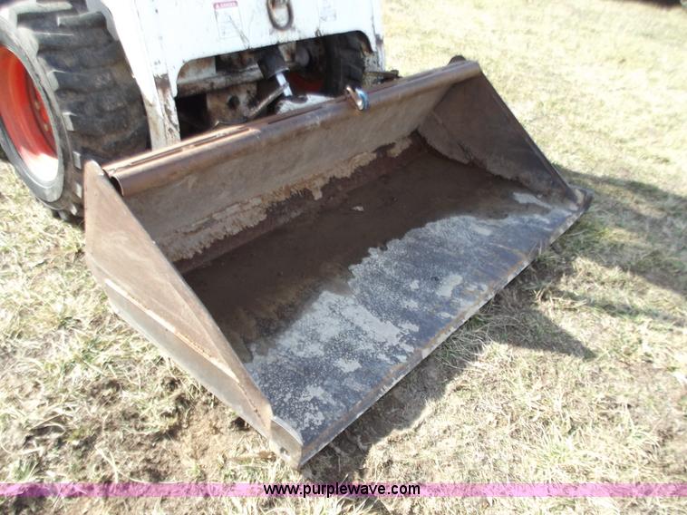 image for item E9631 Bobcat 743 skid steer