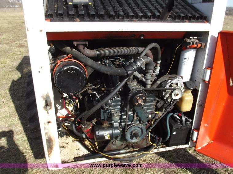 image for item E9631 Bobcat 743 skid steer