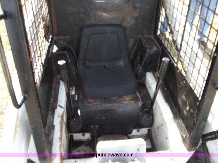 image for item E9631 Bobcat 743 skid steer