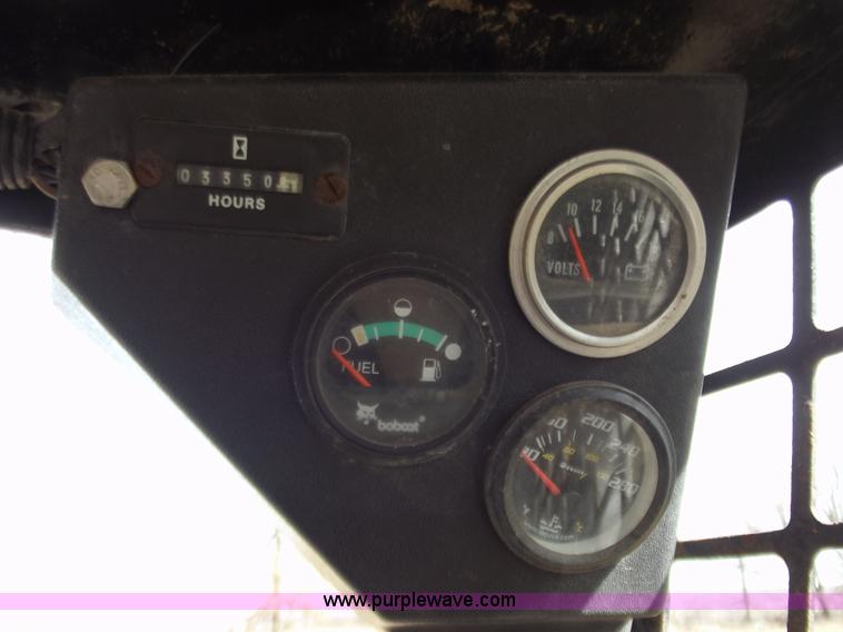 image for item E9631 Bobcat 743 skid steer