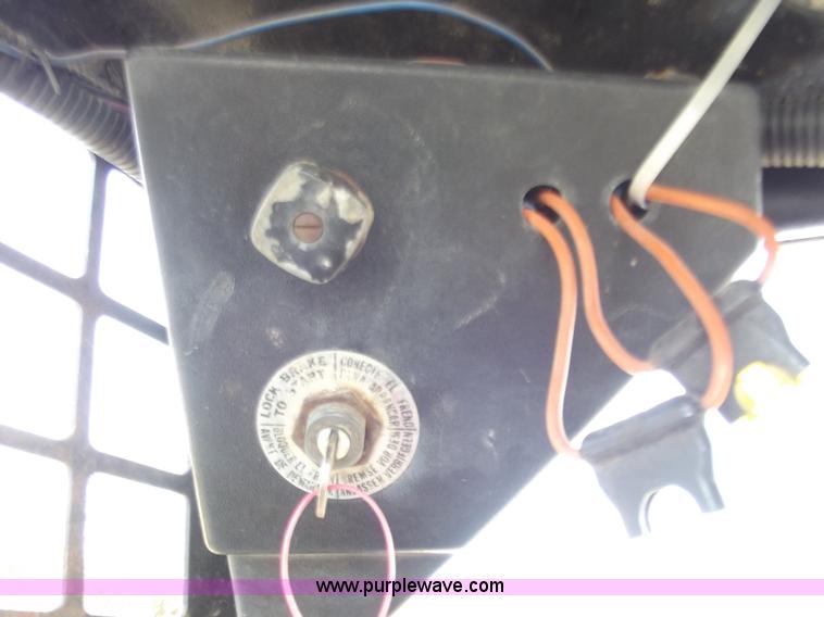 image for item E9631 Bobcat 743 skid steer