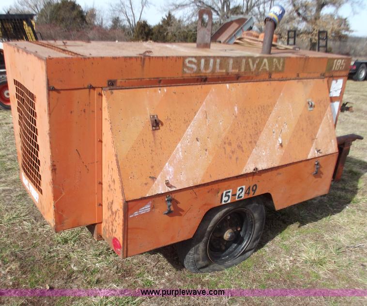 image for item E9632 Sullivan 185CFM air compressor