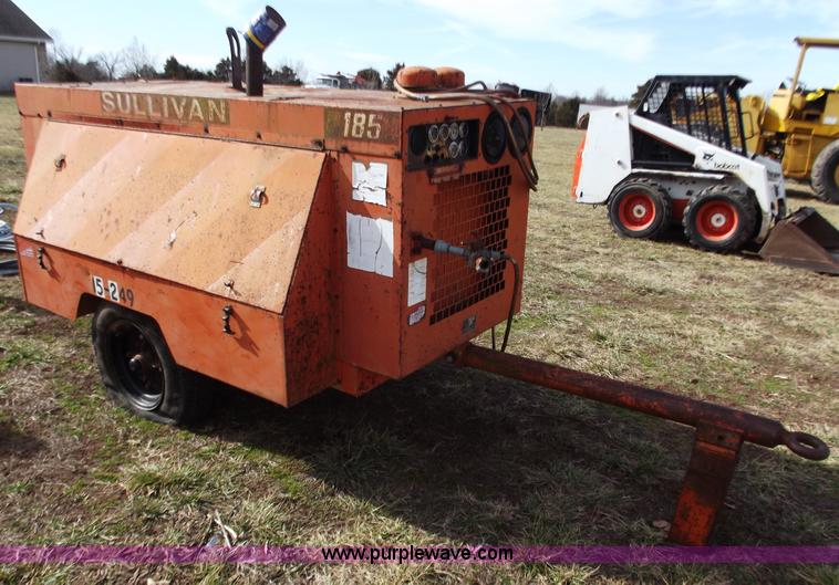 image for item E9632 Sullivan 185CFM air compressor