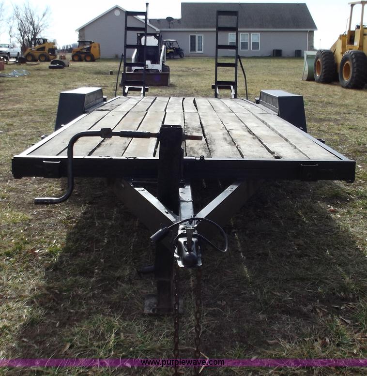 image for item E9635 1995 shop built equipment trailer