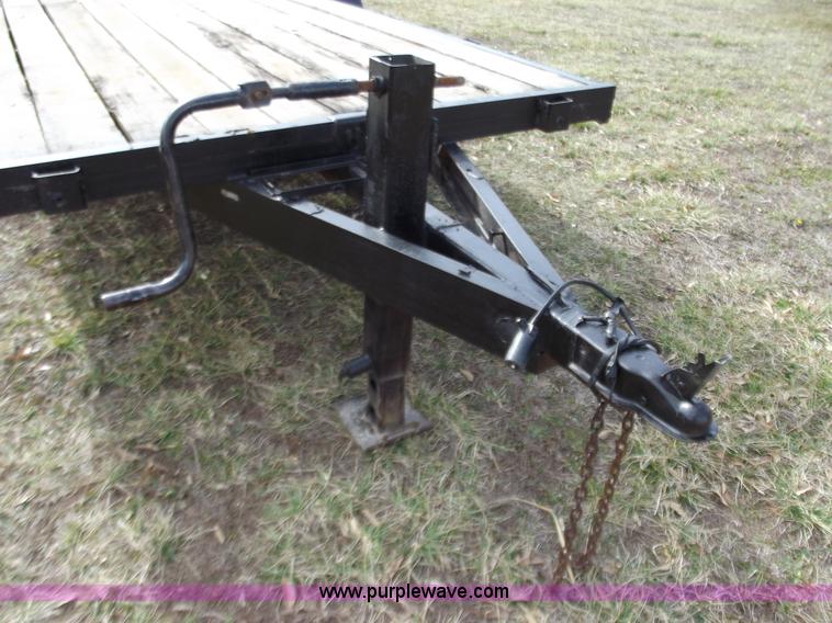 image for item E9635 1995 shop built equipment trailer