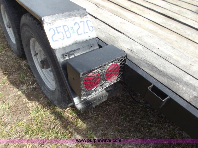 image for item E9635 1995 shop built equipment trailer
