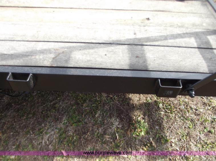 image for item E9635 1995 shop built equipment trailer