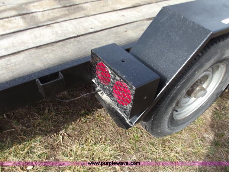 image for item E9635 1995 shop built equipment trailer