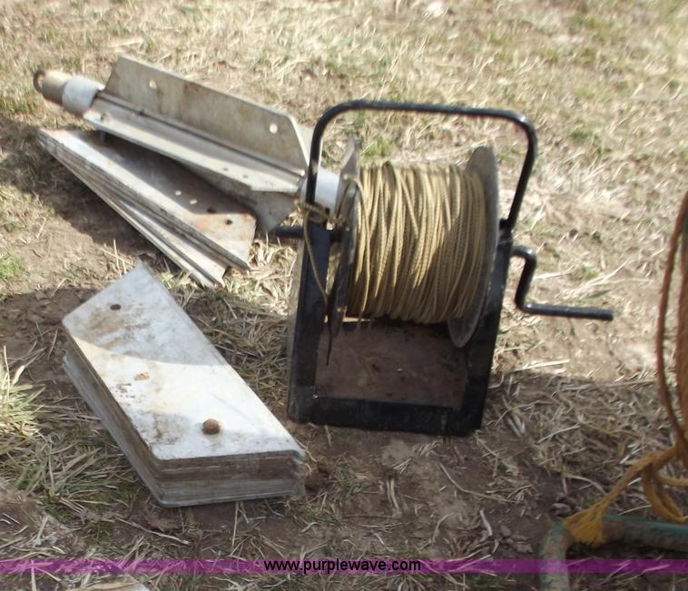 Sewer and water line test mandrel with rope reels in Bolivar, MO Item