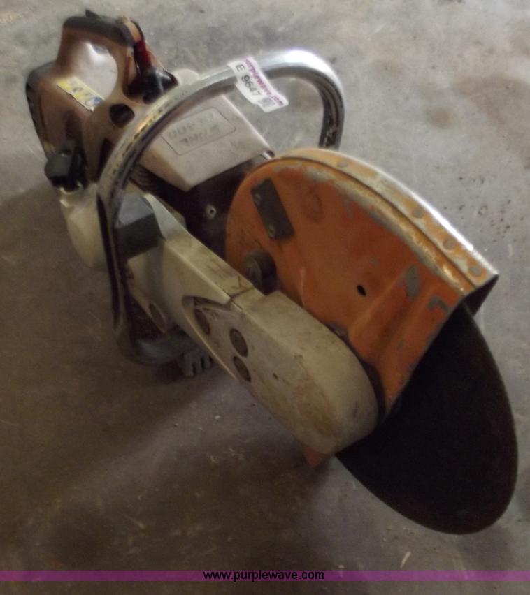 image for item E9647 Stihl TS400 concrete saw