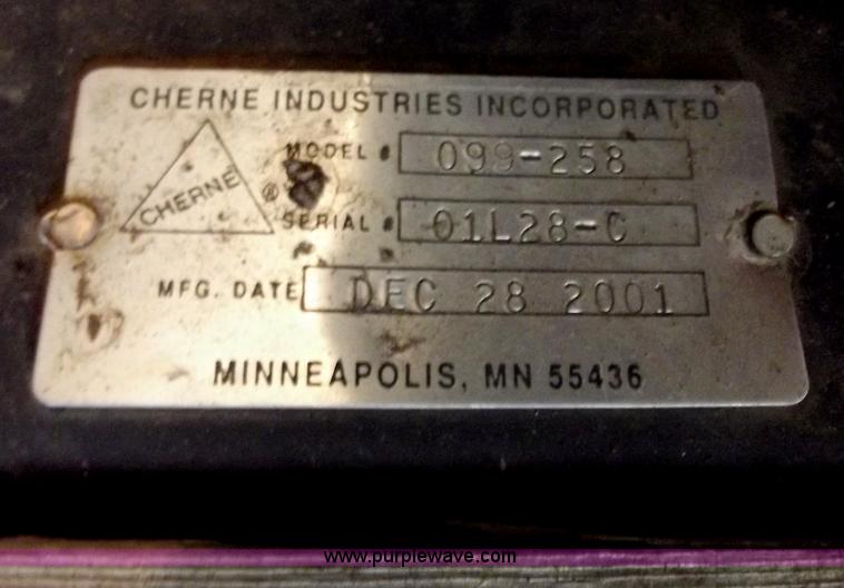 image for item E9650 2001 Cherne vacuum test pump