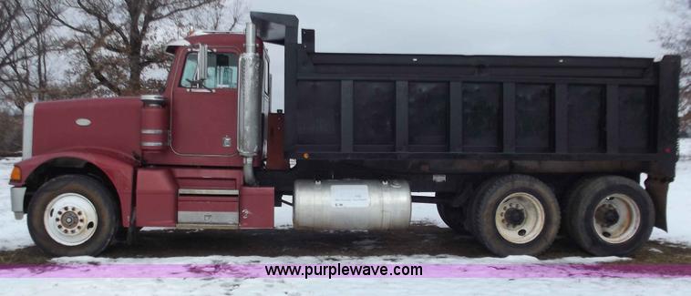 image for item E9676 1987 Peterbilt 377 dump truck