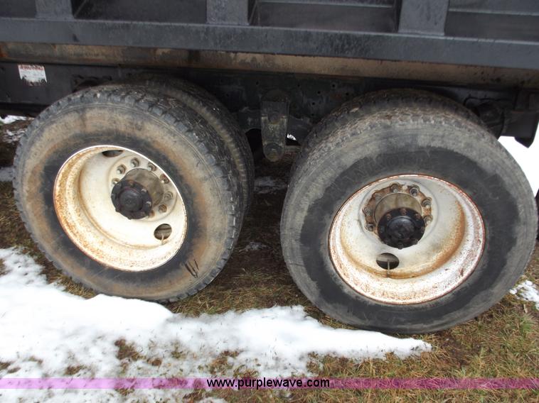 image for item E9676 1987 Peterbilt 377 dump truck