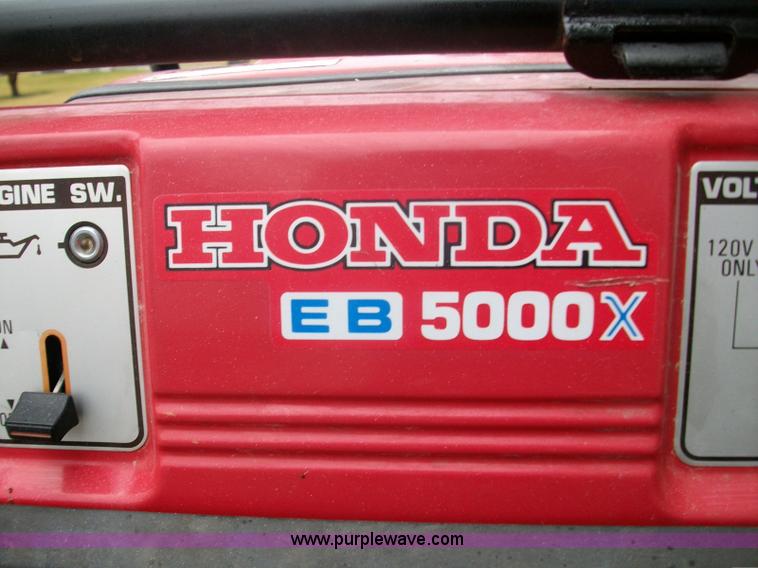 image for item B1041 Honda EB5000X generator