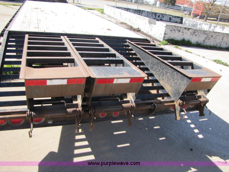image for item B2220 2006 Load Max 36' gooseneck flatbed trailer