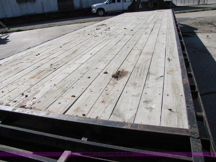 image for item B2220 2006 Load Max 36' gooseneck flatbed trailer