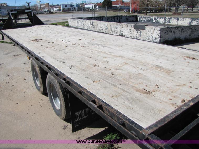 image for item B2220 2006 Load Max 36' gooseneck flatbed trailer