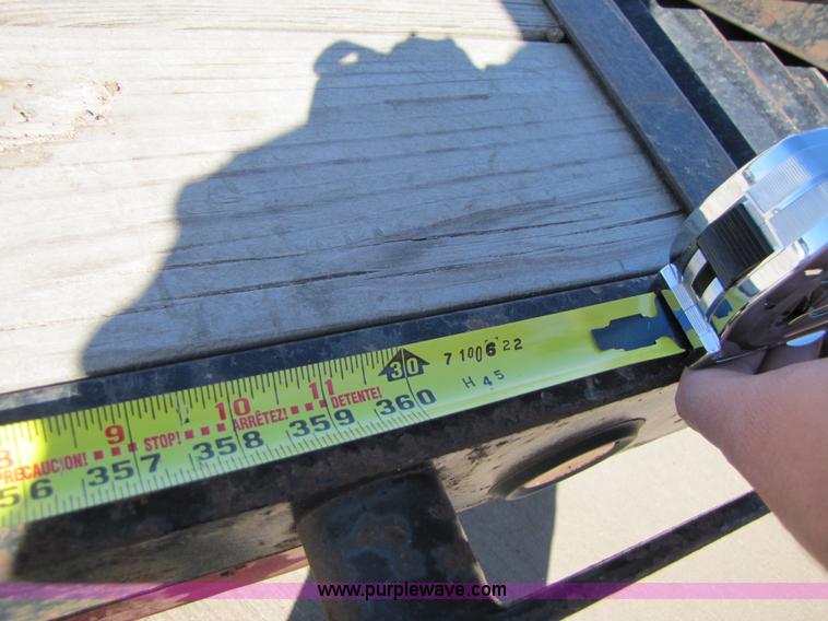 image for item B2220 2006 Load Max 36' gooseneck flatbed trailer