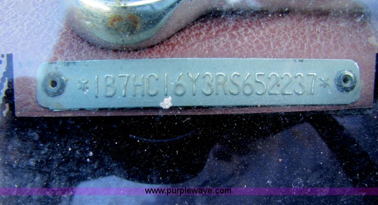 image for item B2223 1994 Dodge Ram 1500 pickup truck