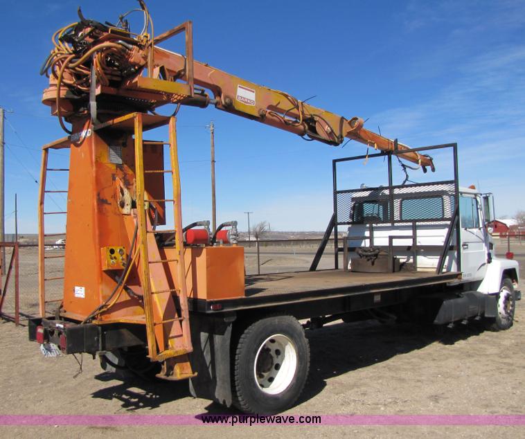 image for item B2234 1990 Mack CS250P boom truck w/ magnet