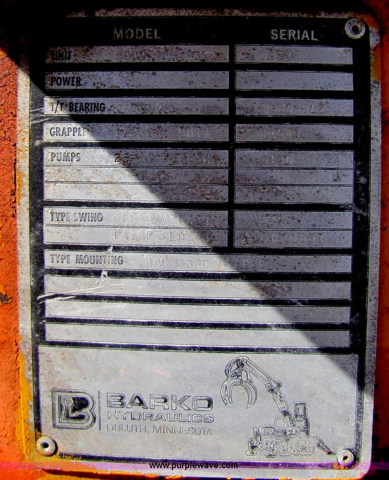 image for item B2234 1990 Mack CS250P boom truck w/ magnet