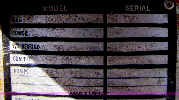 image for item B2234 1990 Mack CS250P boom truck w/ magnet