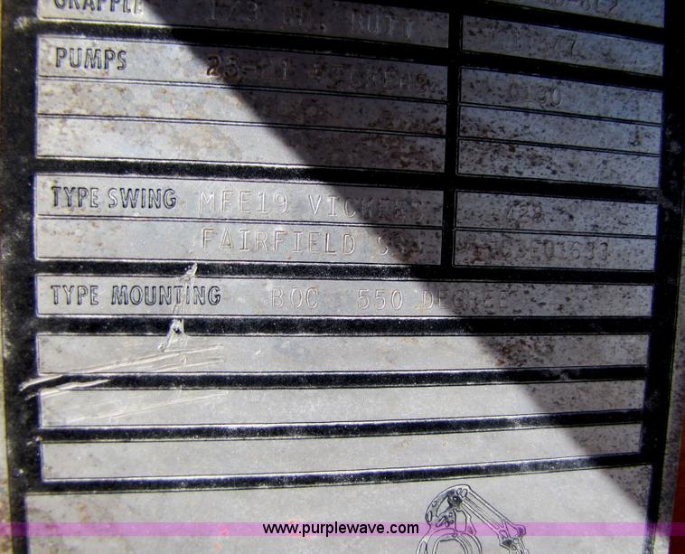 image for item B2234 1990 Mack CS250P boom truck w/ magnet