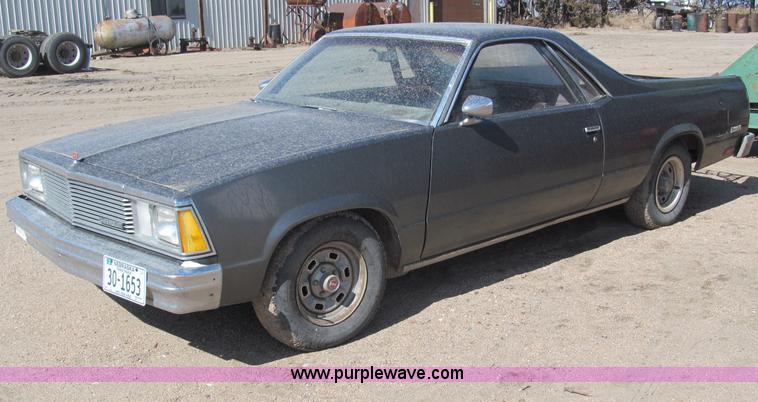 image for item B5107 1981 Chevrolet El Camino