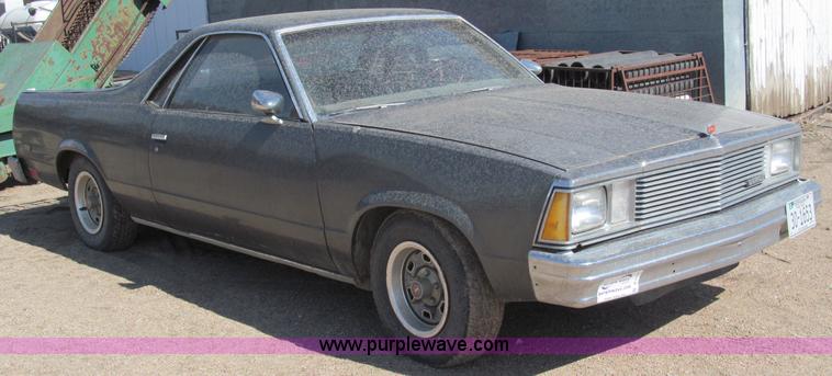 image for item B5107 1981 Chevrolet El Camino