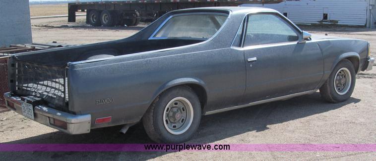 image for item B5107 1981 Chevrolet El Camino