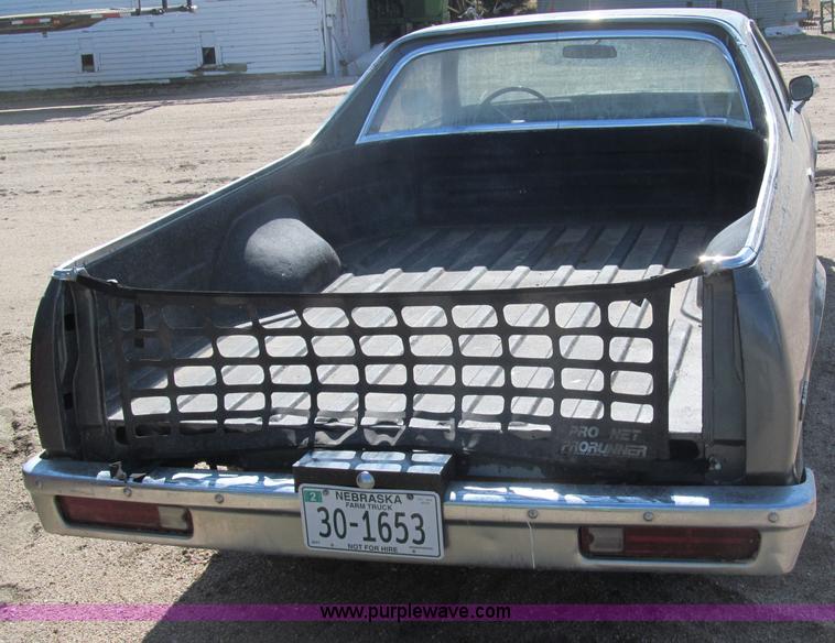 image for item B5107 1981 Chevrolet El Camino