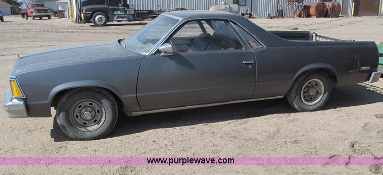 image for item B5107 1981 Chevrolet El Camino