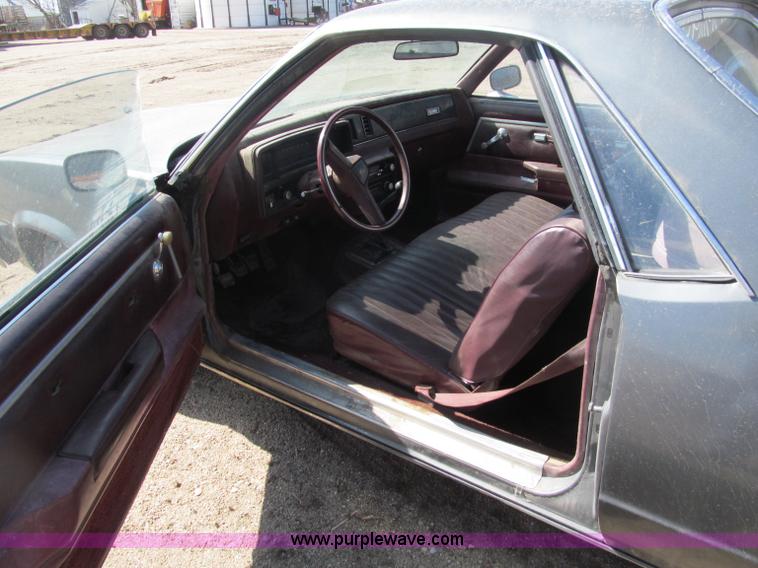 image for item B5107 1981 Chevrolet El Camino